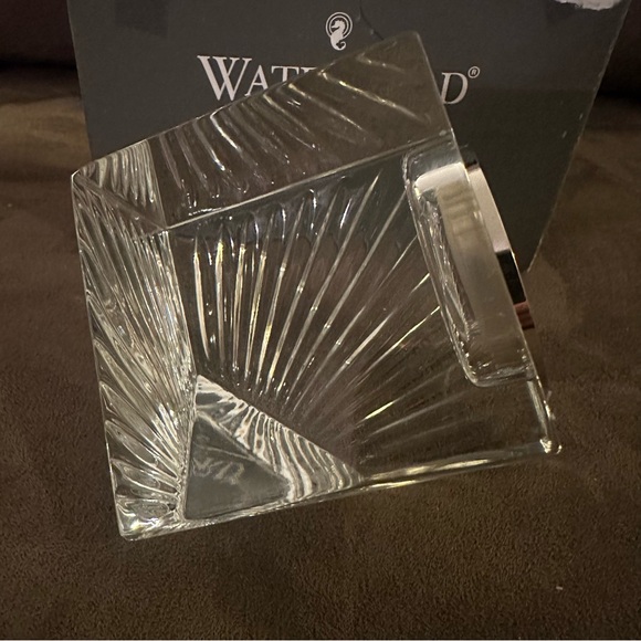 Waterford Crystal Meridian Graduation Retirement Desk Clock - Picture 4 of 11